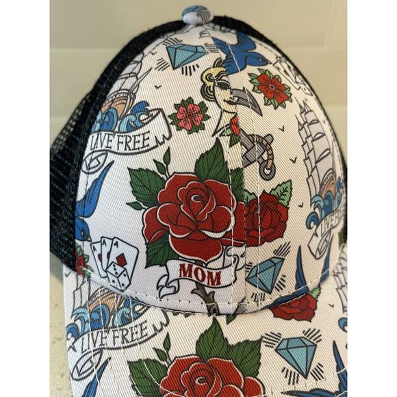 Babalus Trucker Hat Kids Graffiti‎ Pattern Snapback - Picture 3 of 10